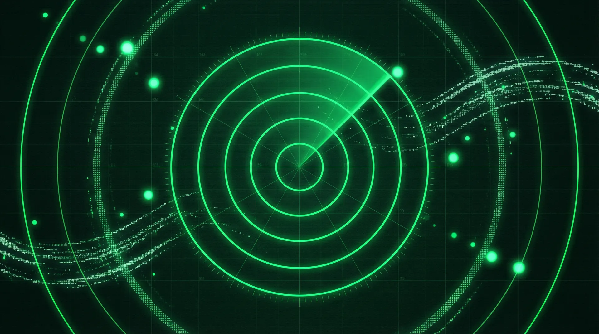 海角网 雷达扫描界面背景