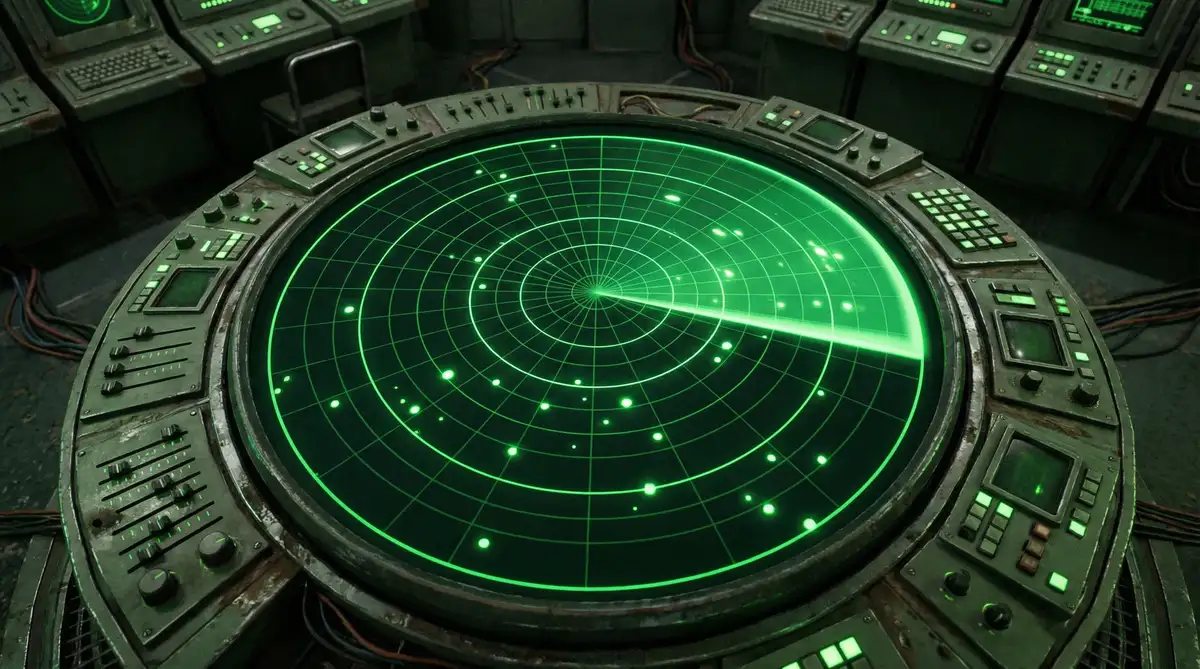 海角网 雷达站AI推荐引擎界面